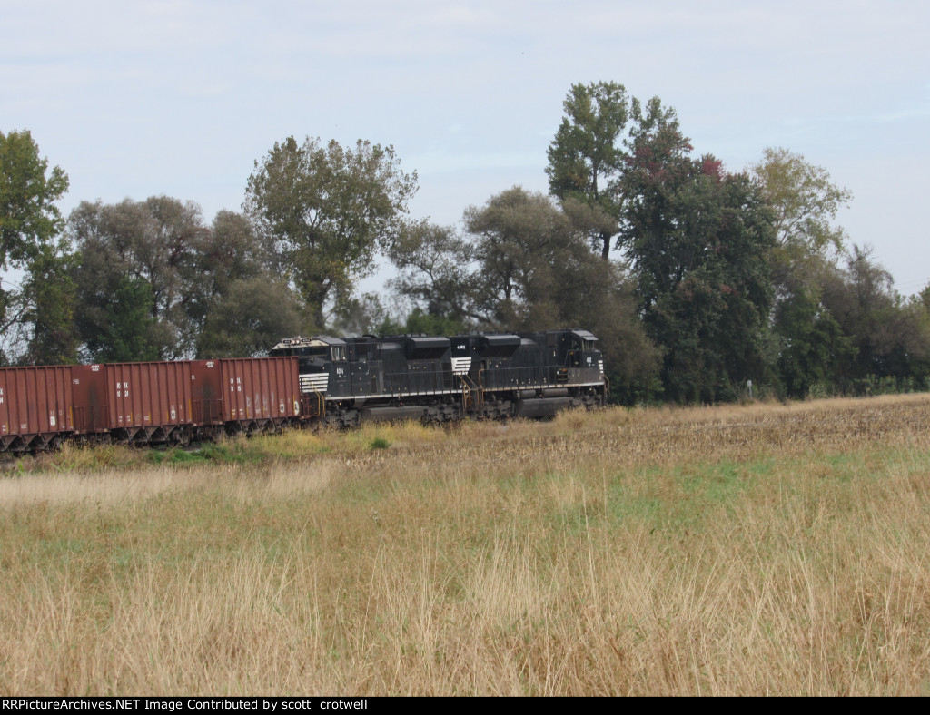 Northbound at Currie Road